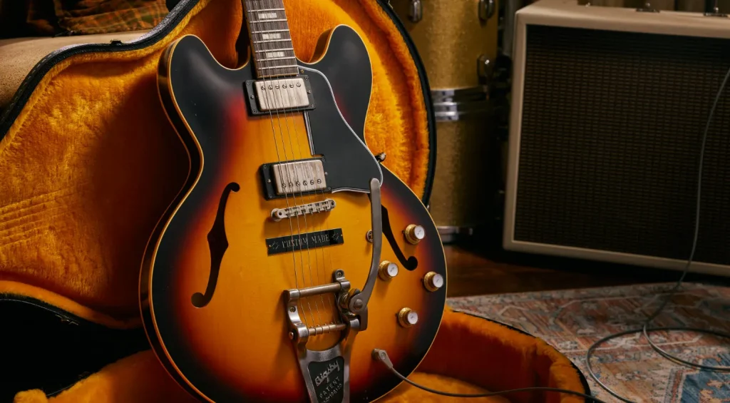 Slash 1963 ES-335 复古 Sunburst - Gibson 限量版