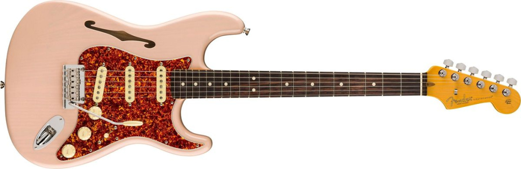 限量版 American Professional II Stratocaster Thinline 外壳粉色