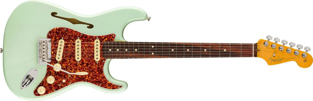 限量版 American Professional II Stratocaster Thinline 冲浪绿色