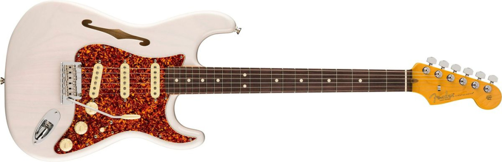 限量版 American Professional II Stratocaster Thinline 白色金发