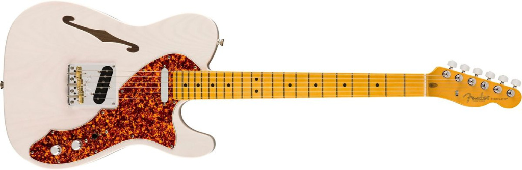 限量版 American Professional II Telecaster Thinline 白色金发