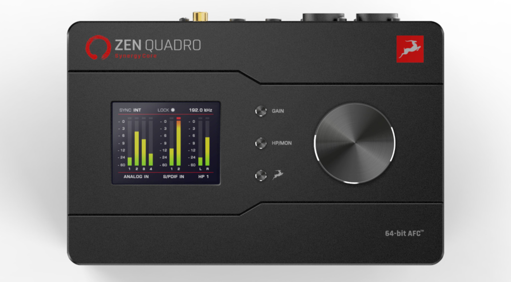 Antelope Audio Zen Quadro Synergy 核心顶视图