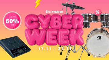 来自 Millenium、Roland 和 Gewa 的 Cyber​​week 电子鼓优惠