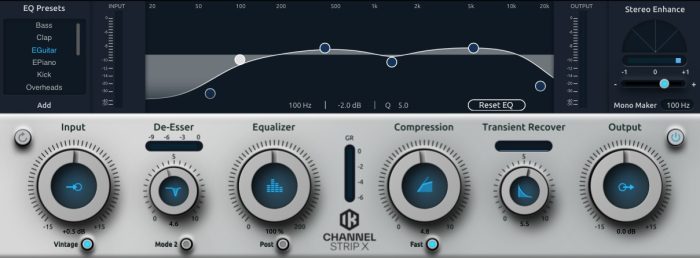 IK Multimedia Channel Strip X